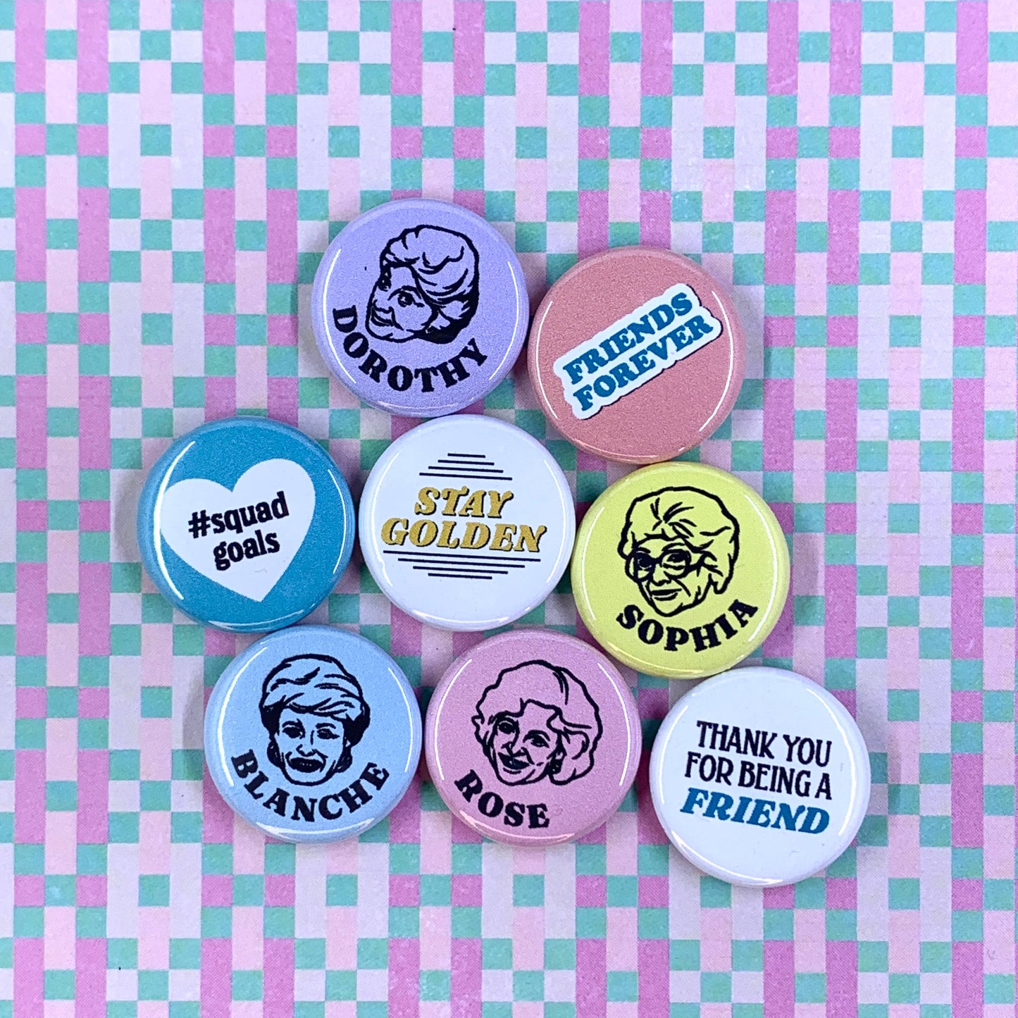 Golden Girls 1" MAGNETS