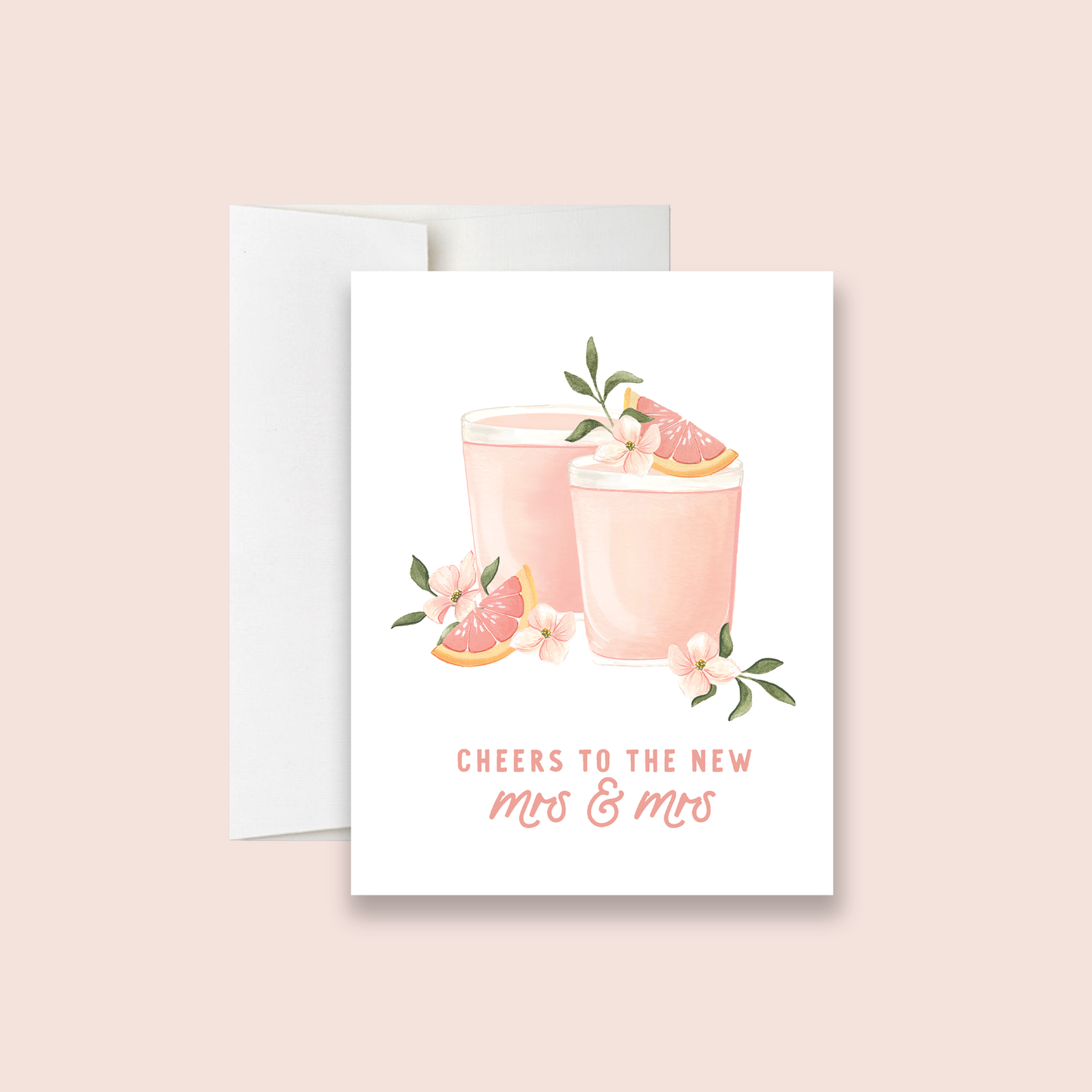 Cocktail Cheers for the New Mrs & Mrs