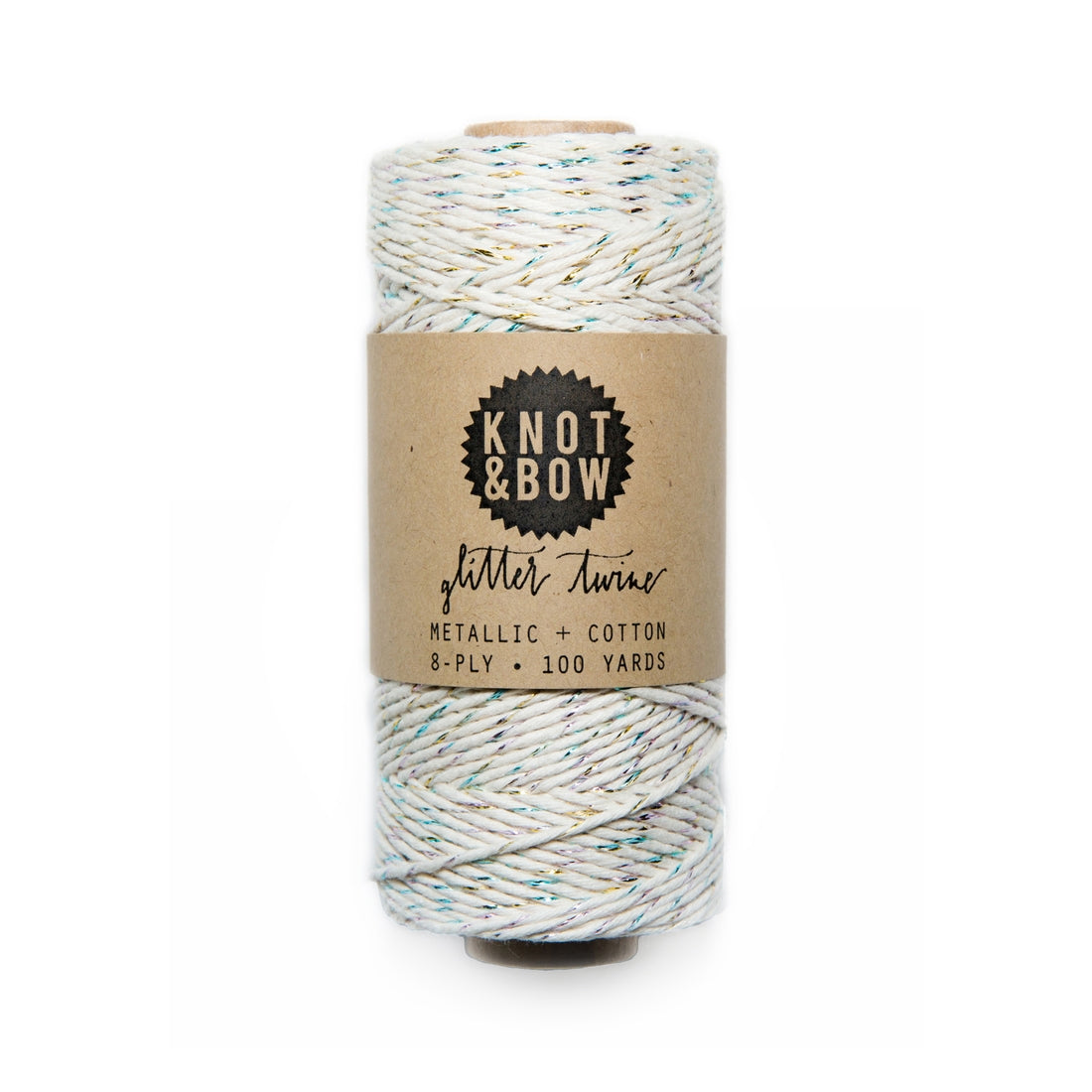 Prism Glitter Twine Card by Knot & Bow (100 yards)