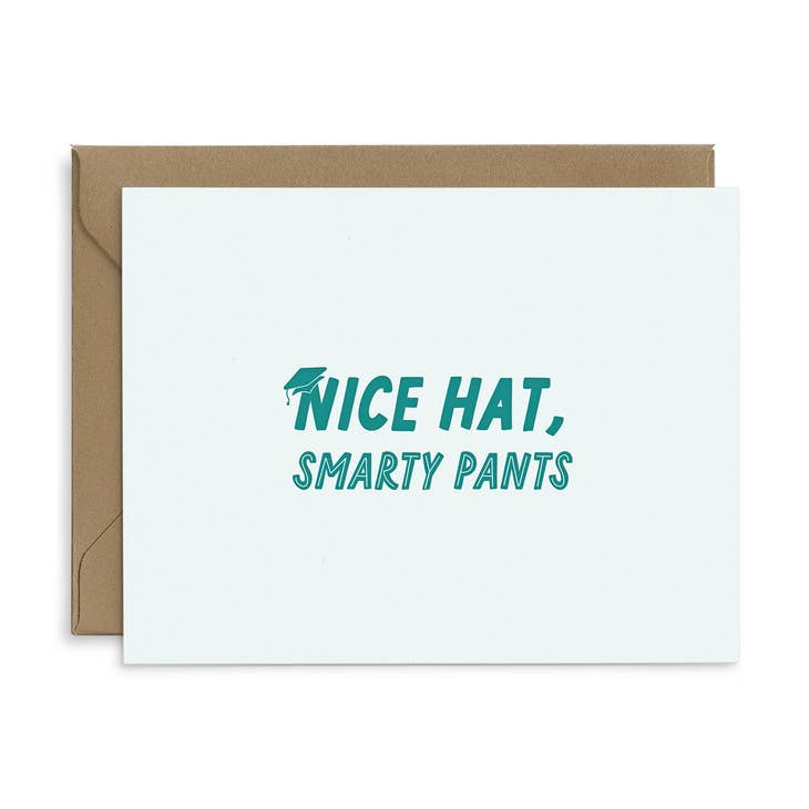 Nice Hat Graduation Card