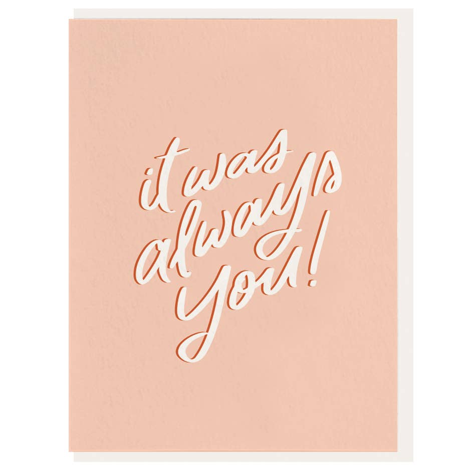 Always You Card by Dahlia Press