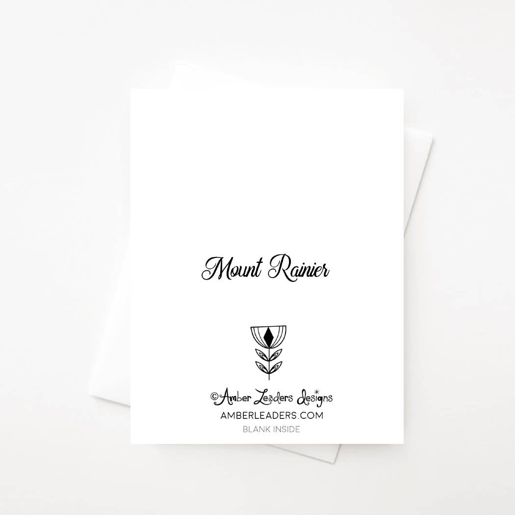 Mount Rainier Card