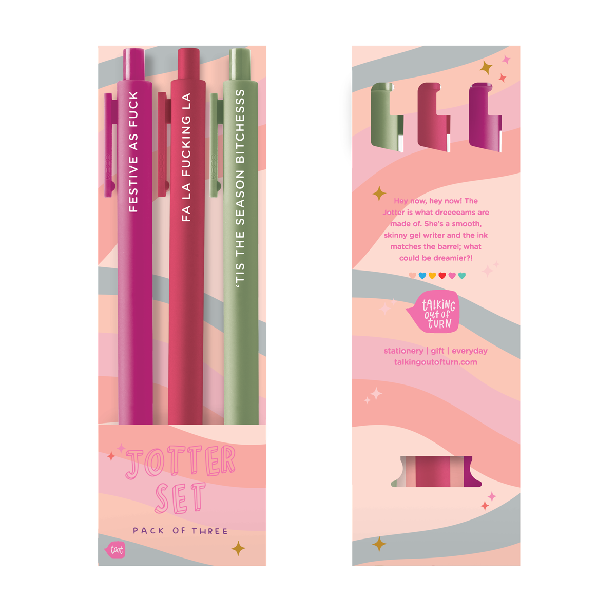 Holiday Jotter Set - Festive AF