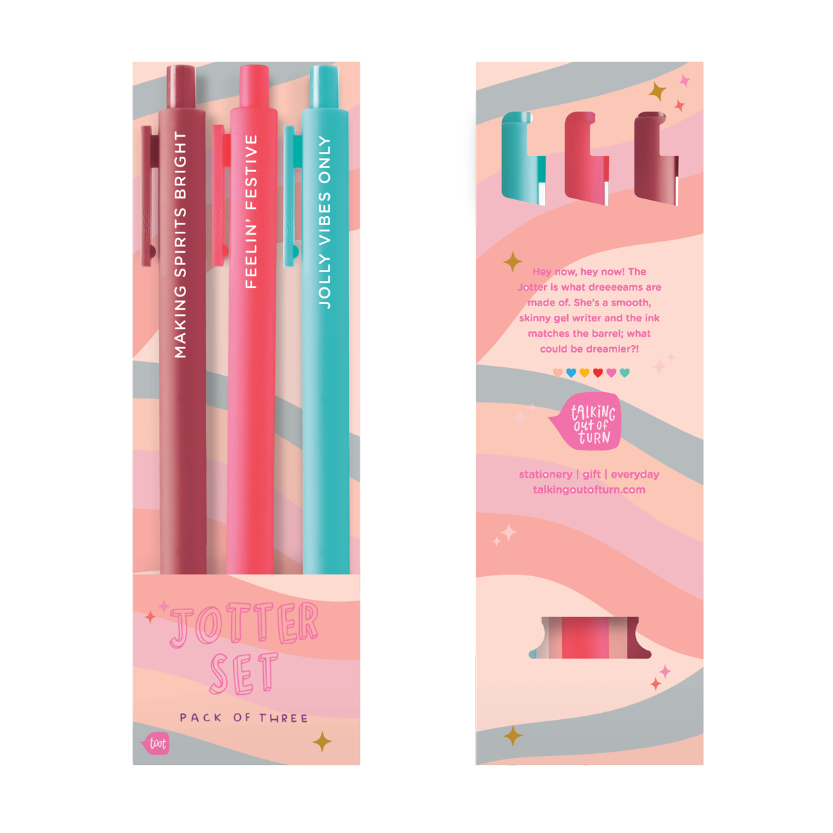 Holiday Jotter Set - Making Spirits Bright