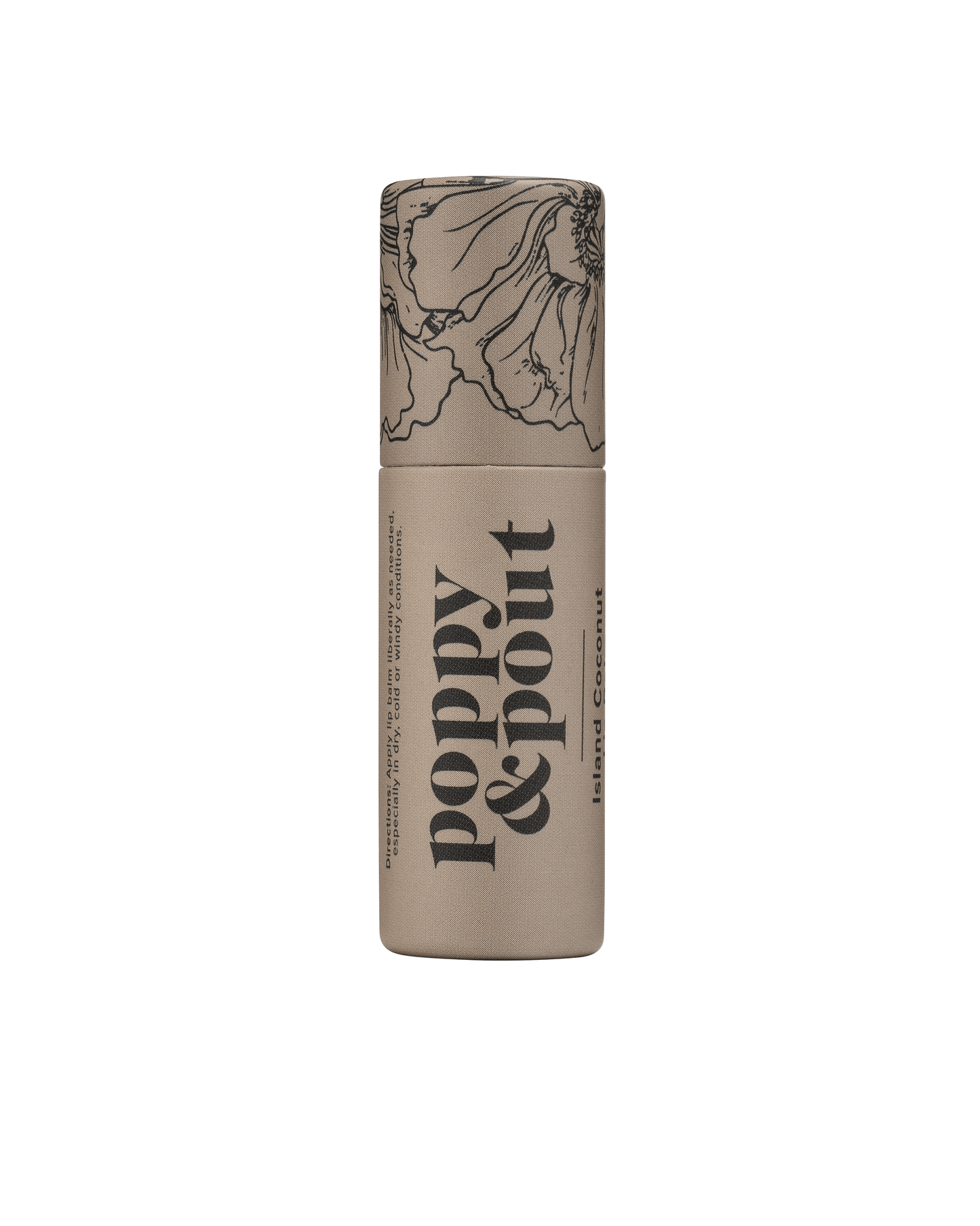 Poppy & Pout Island Coconut Lip Balm