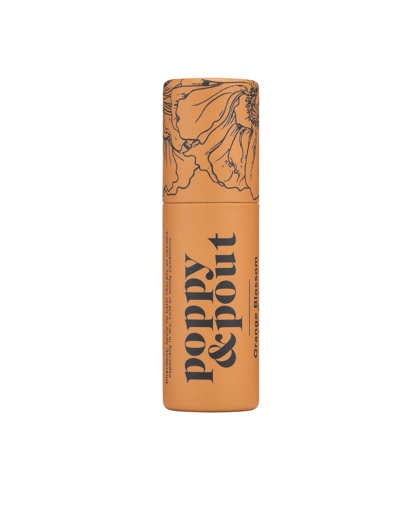 Poppy & Pout Orange Blossom Lip Balm