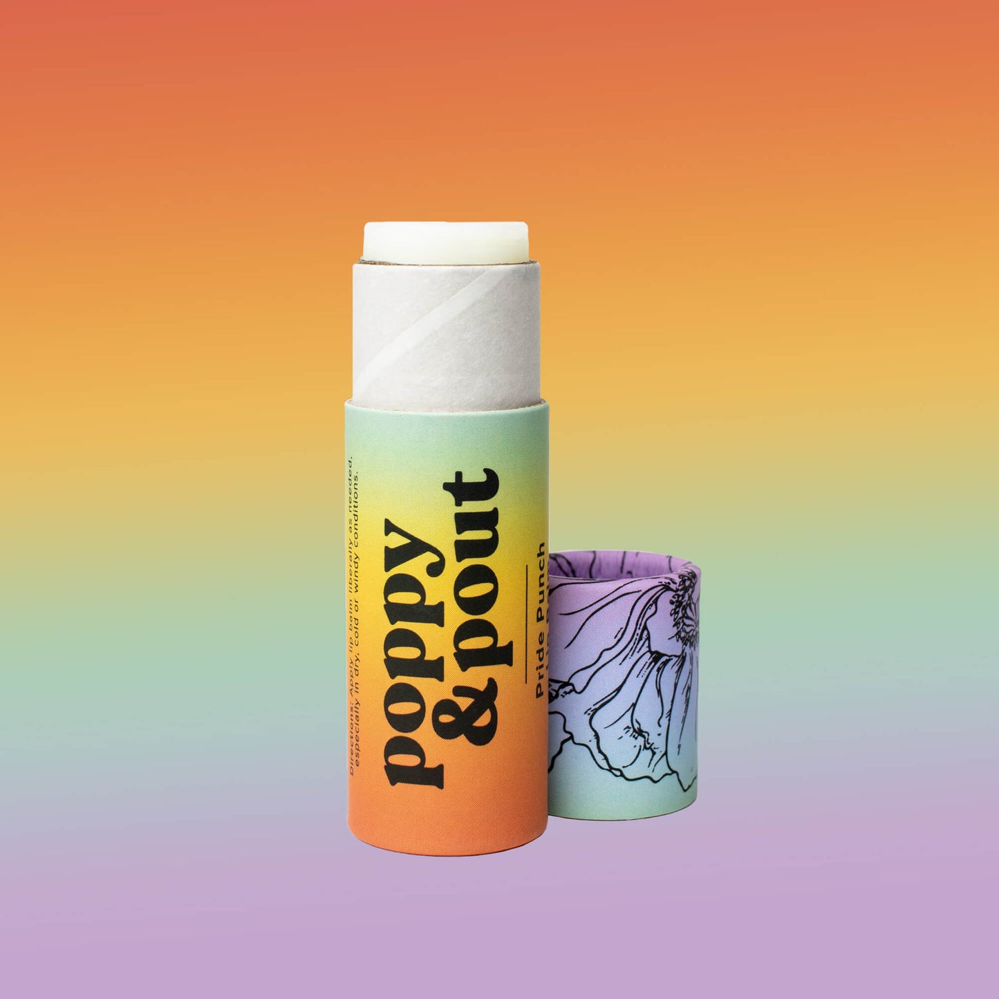 Pride Punch Poppy & Pout Lip Balm (LIMITED EDITION)