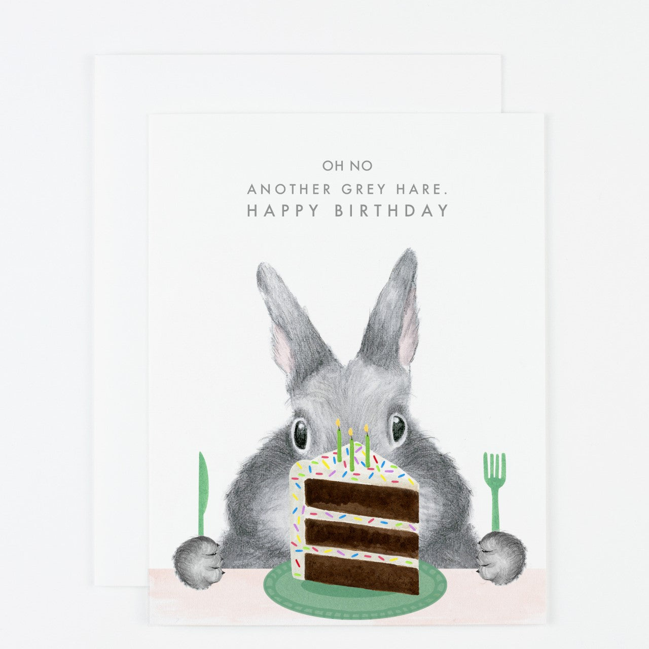 Another Grey Hare Card