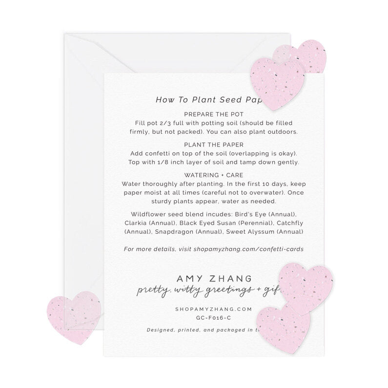 Best Mum Mother's Day Card w/ Seed Paper