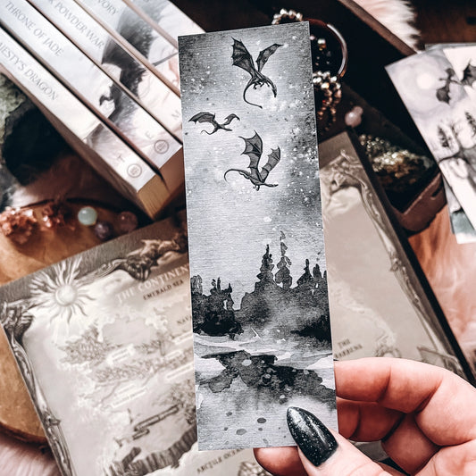 Black Dragon Flight Bookmark