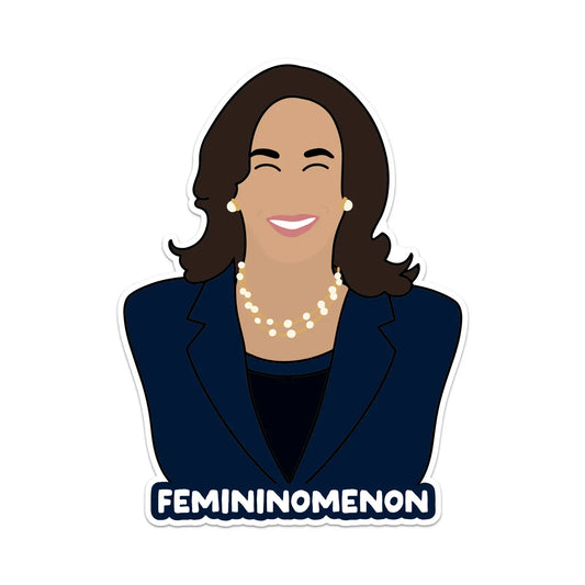 Kamala Harris Femininomenon Sticker