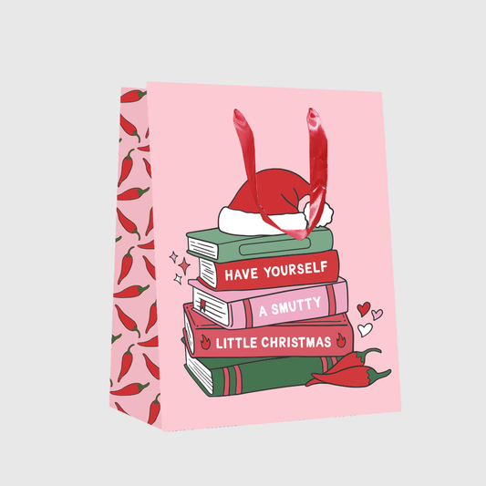 Smutty Little Christmas Romance Books Gift Bag