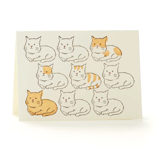 Cats Notecard