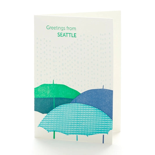 Greetings from Seattle Notecard