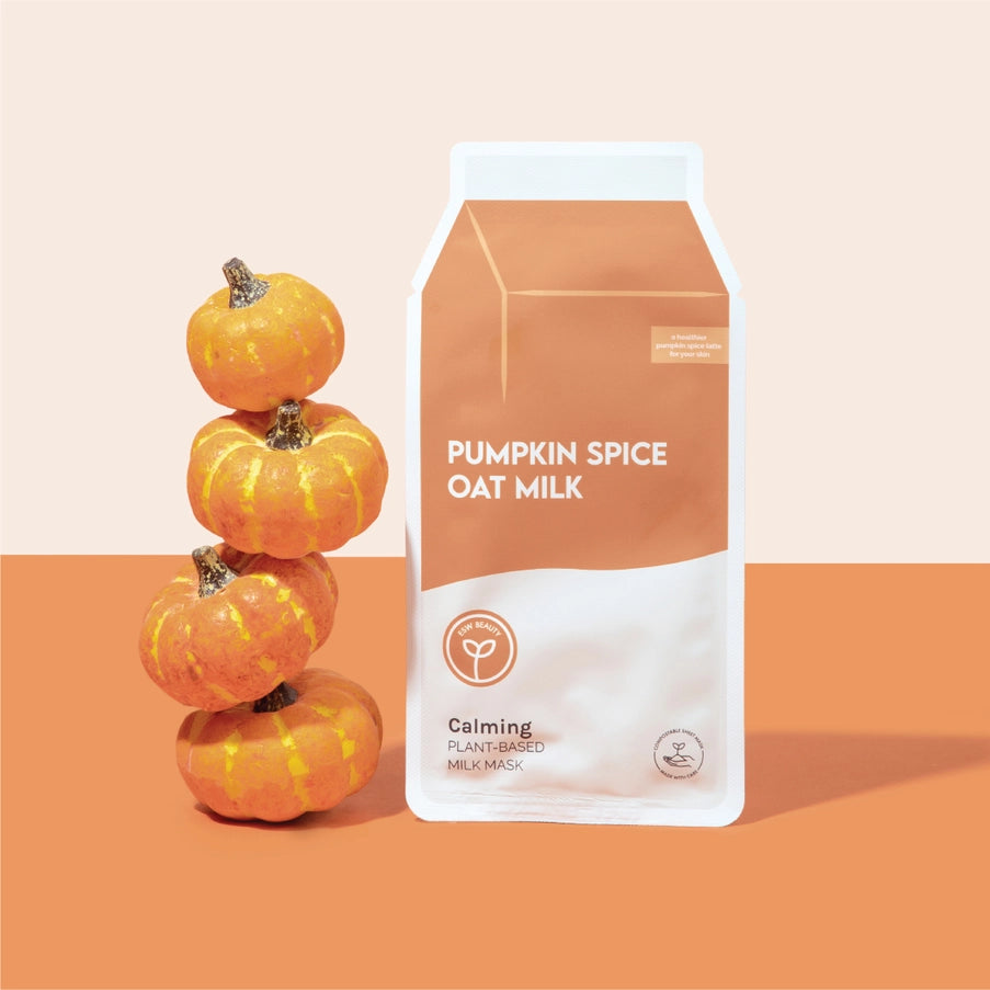 Pumpkin Spice Oat Milk Calming Plant-Based Milk Mask
