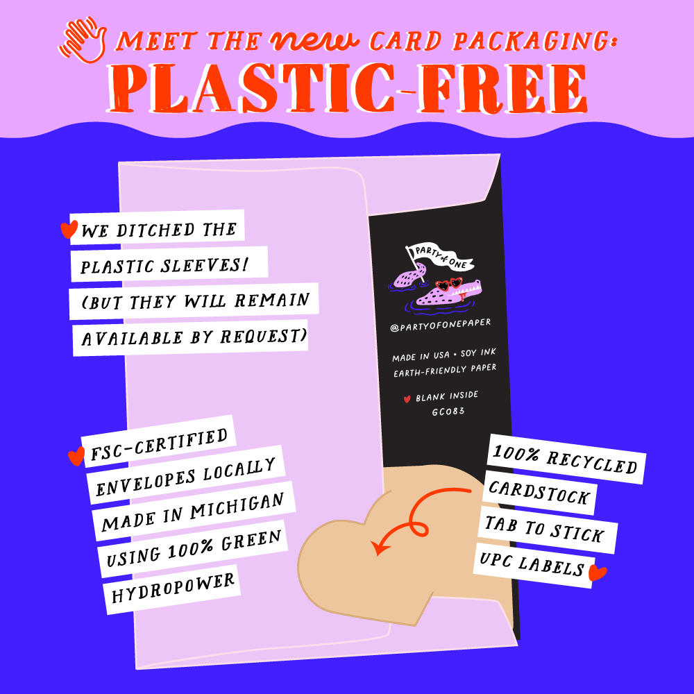 Totally Bananas Birthday: Plastic Sleeve (+$0.10)
