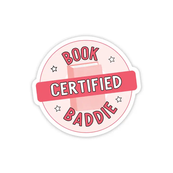 Certified Book Baddie Sticker