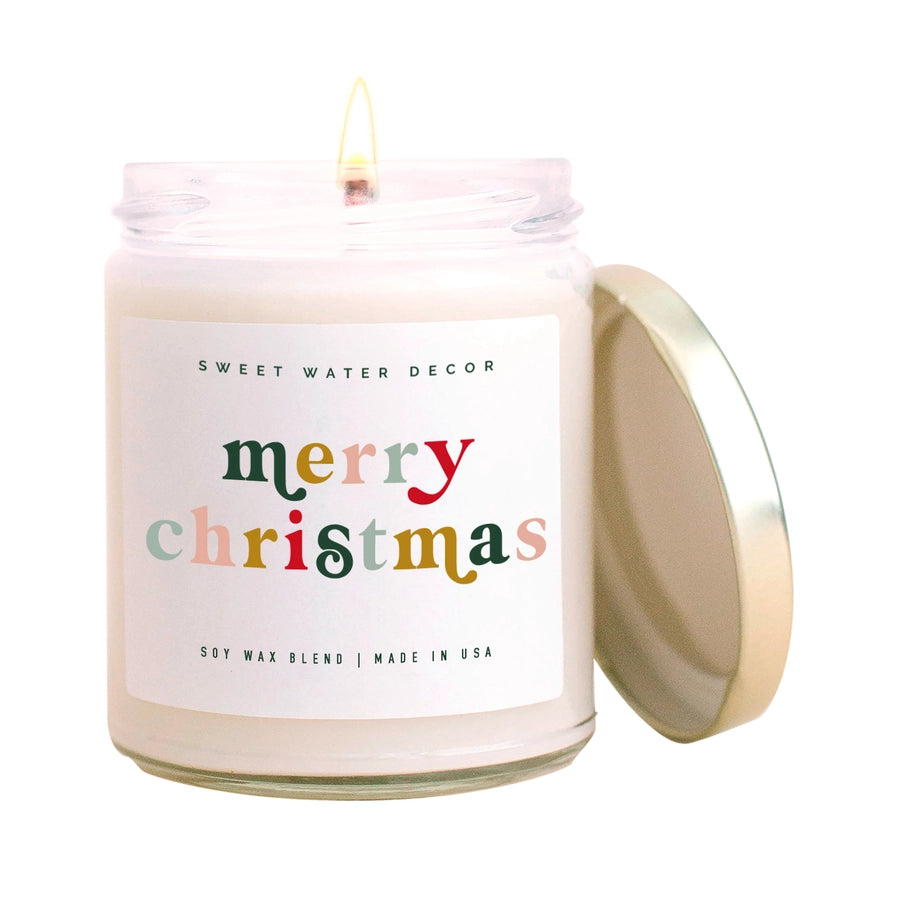 Merry Christmas 9 oz Soy Candle
