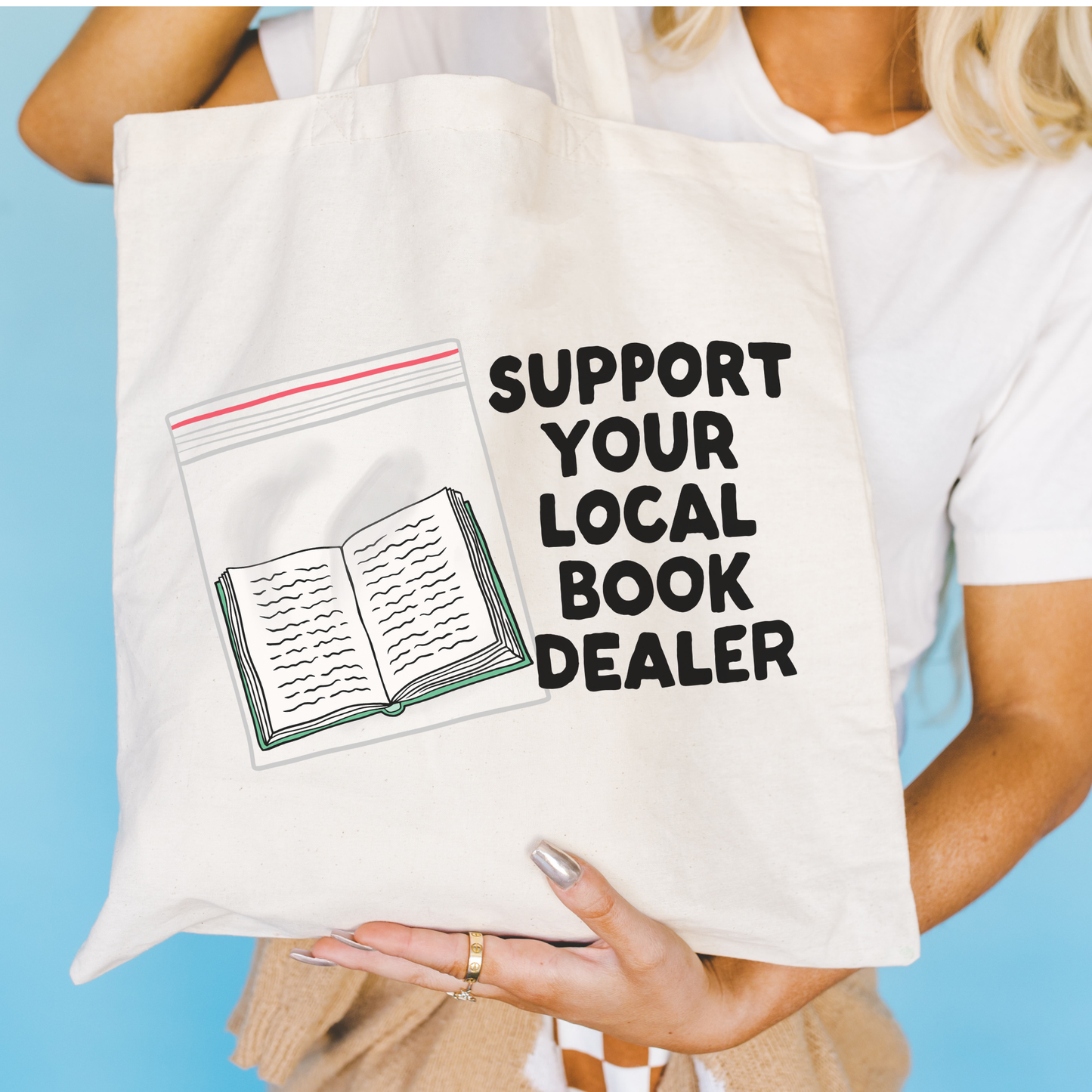 Tote Bag for Bookstore | Reader Gift Shop Local Book Dealer