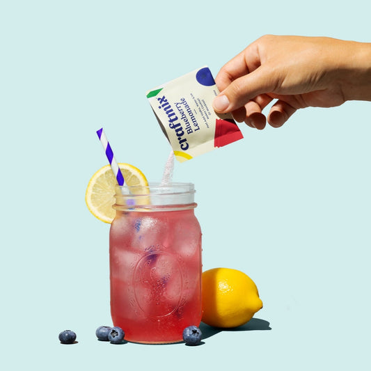 Craftmix Blueberry Lemonade & Cocktail Mixer - Single Packet