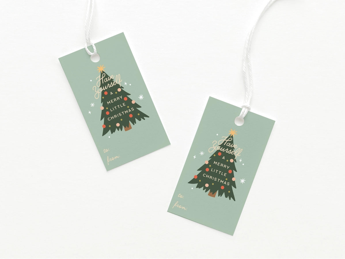 Have Yourself A Merry Little Christmas Gift Tags