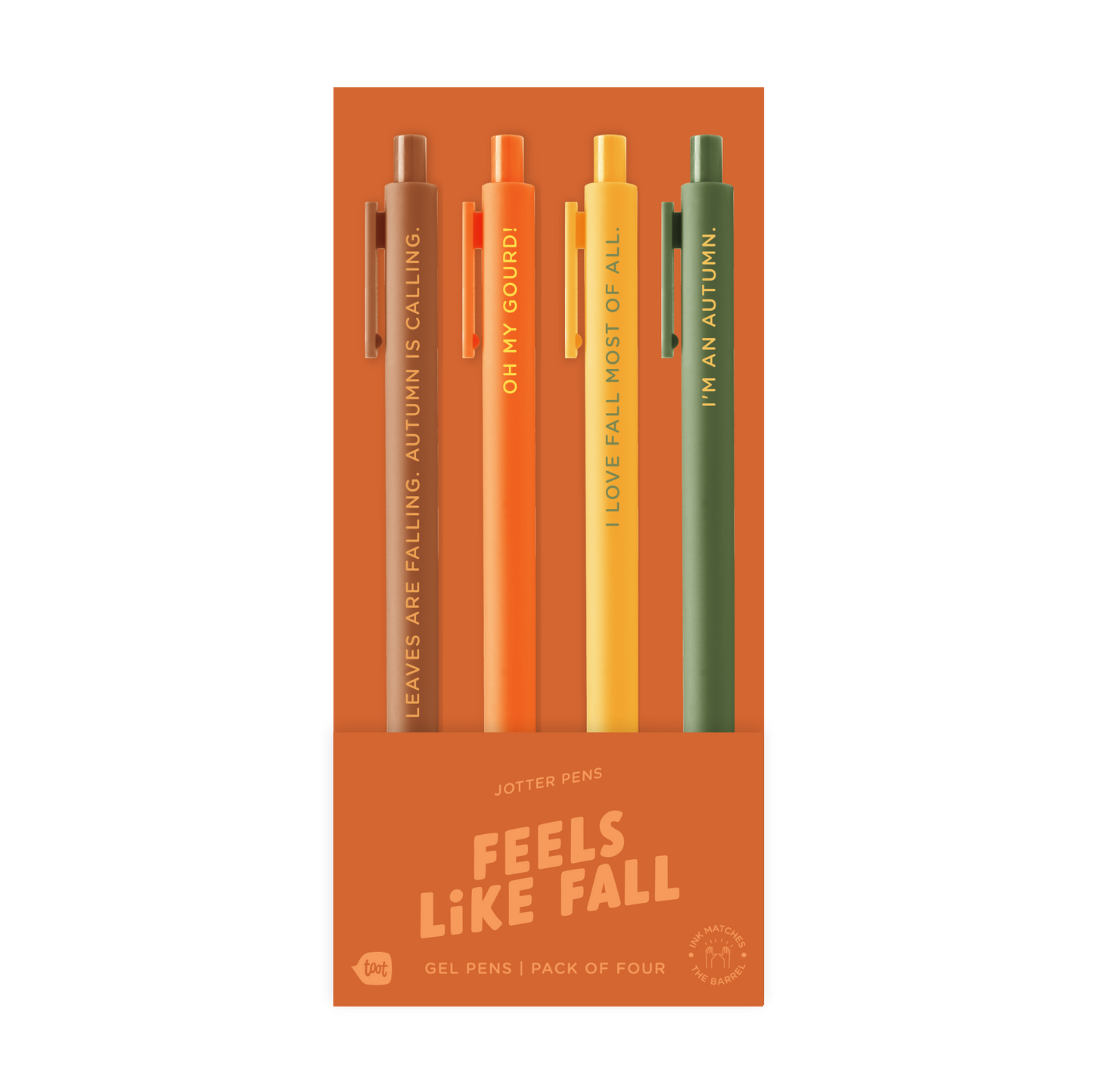 NEW! Seasonal Jotter Sets: Feels Like Fall 4 Pack