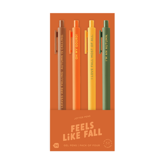 NEW! Seasonal Jotter Sets: Feels Like Fall 4 Pack