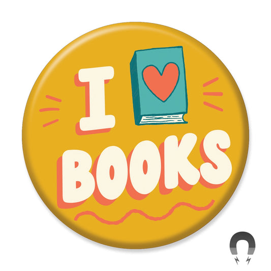 I Heart Books Magnet