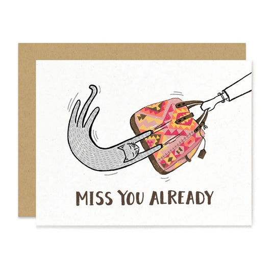 Miss You Already Card
