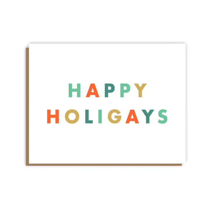 Happy Holigays Card