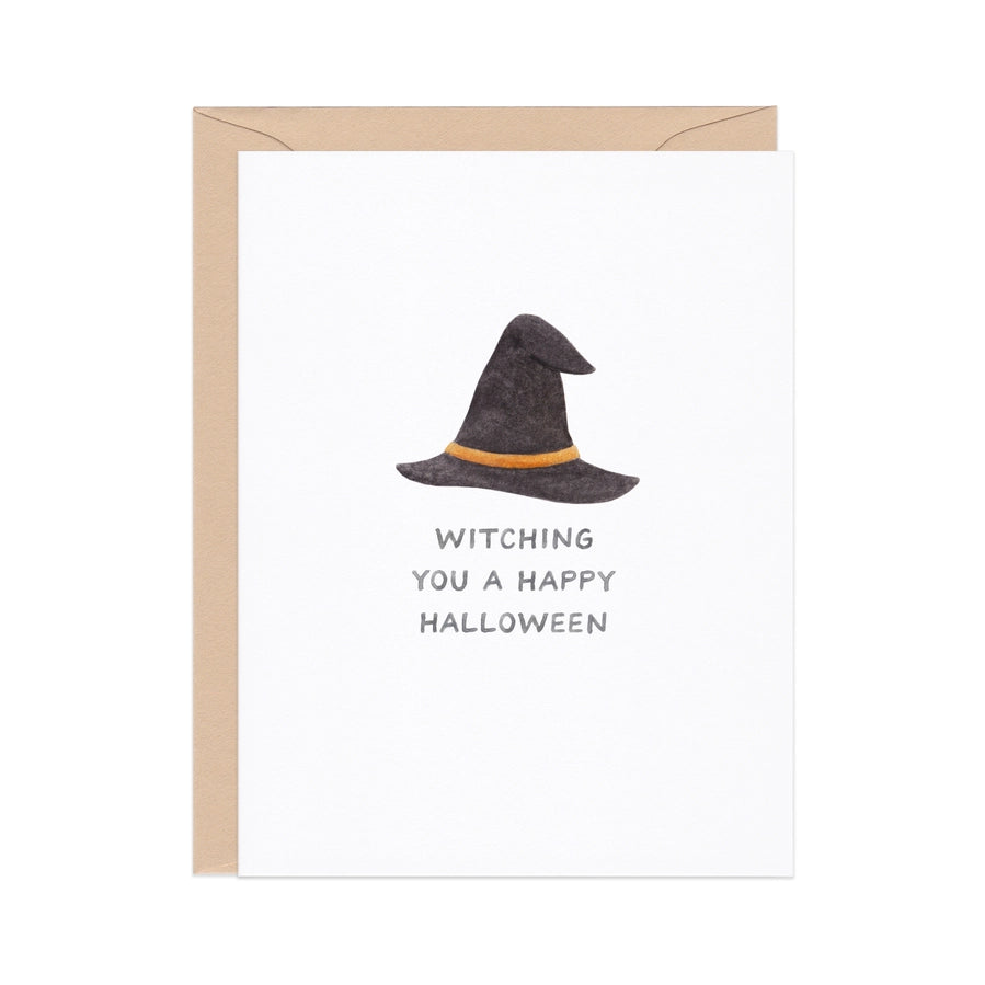 Witch Hat Halloween — Fall Card