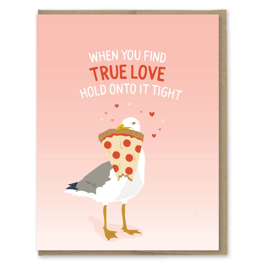 True Love Seagull Valentine's Day Card