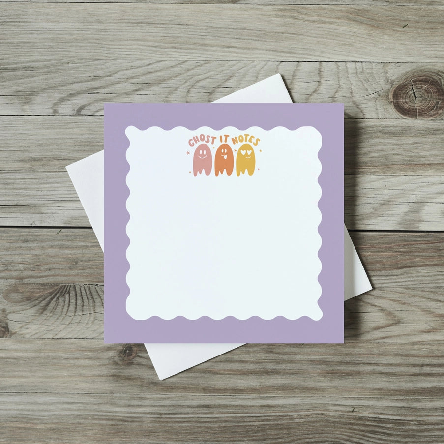 Ghost It Notes - Fall Halloween Sticky Notes