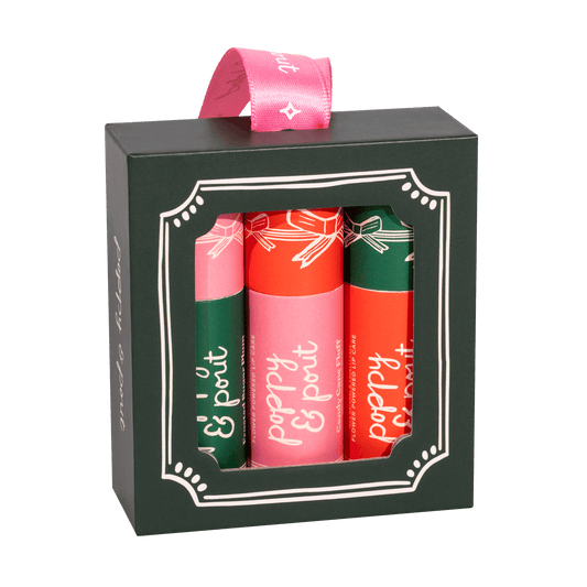 Poppy & Pout Limited Edition Holiday Trio