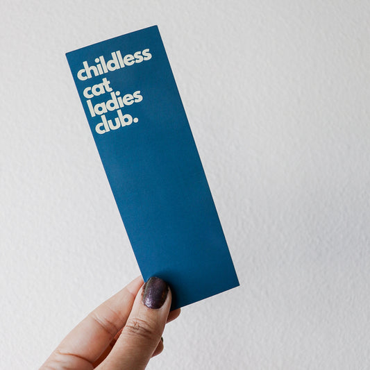 Childless Cat Ladies Club Bookmark