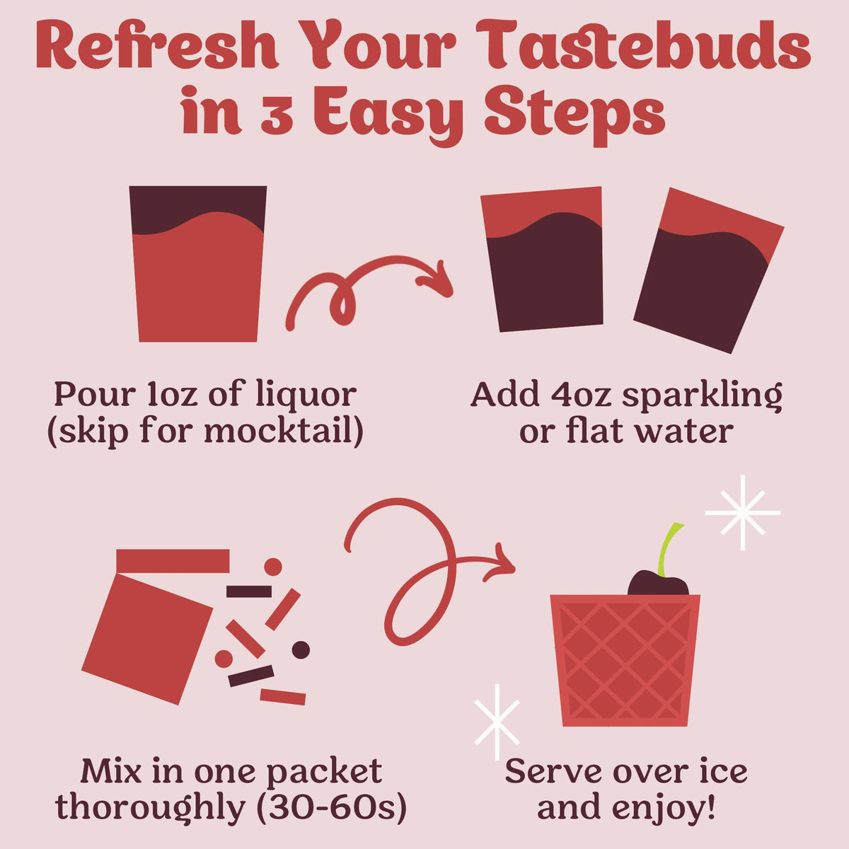 Black Cherry Old Fashioned Mixer - Singles / Caddy Refills