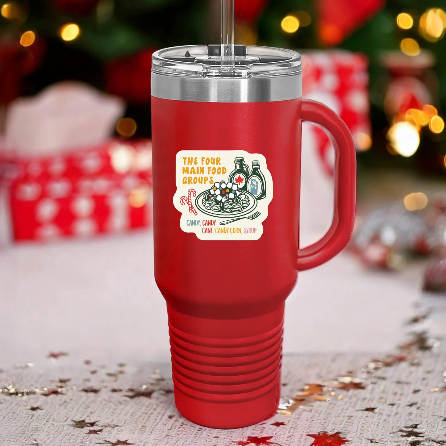 Holiday Christmas 2000's Humor High Quality Vinyl Sticker