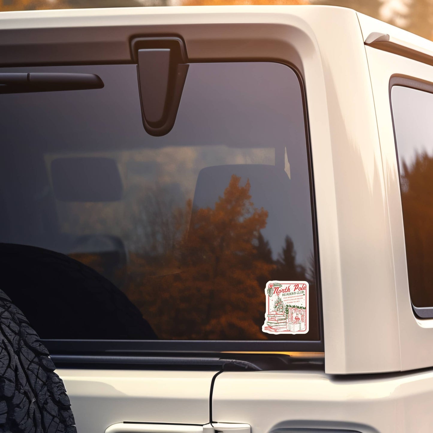 Christmas Stocking Stuffer Book High Quality Vinyl Sticker