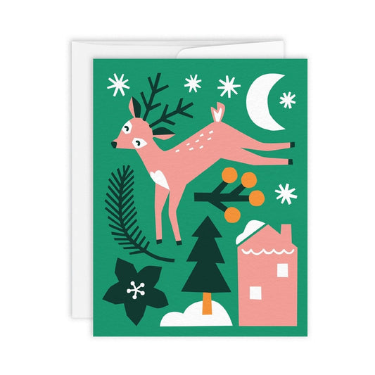 Bambi - Holiday Greeting Card