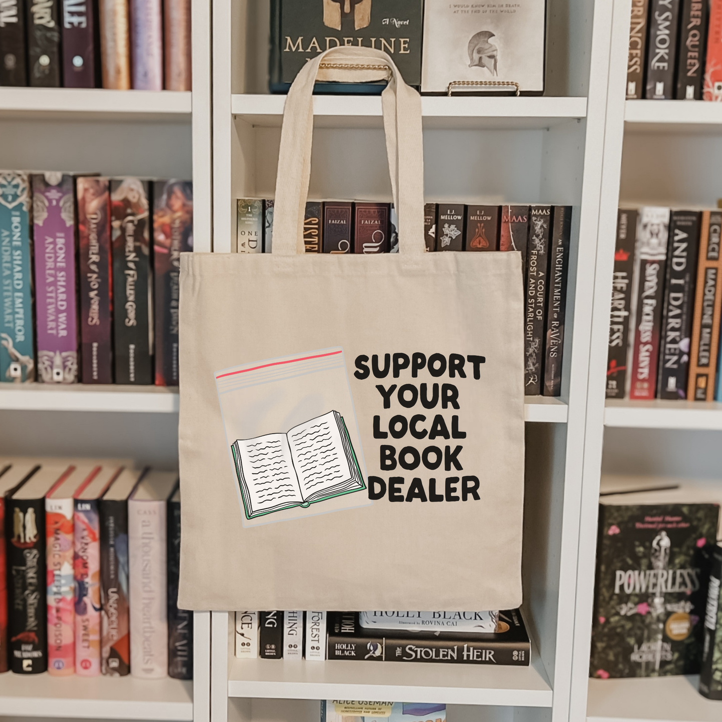 Tote Bag for Bookstore | Reader Gift Shop Local Book Dealer