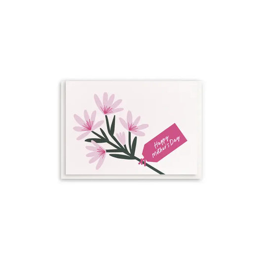 Mom's Day Bouq - Enclosure Mother's Day Mini Greeting Card