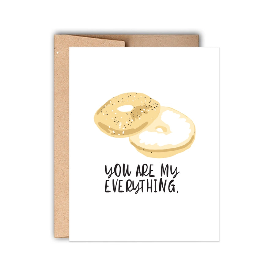 You Are My Everything Letterpress Valentines Day Card