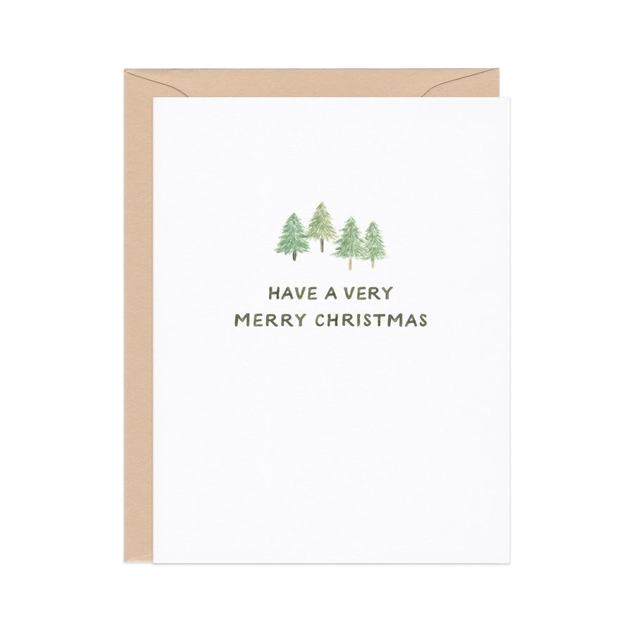Fir Tree Christmas — Nature Inspired Holiday Card Box Set