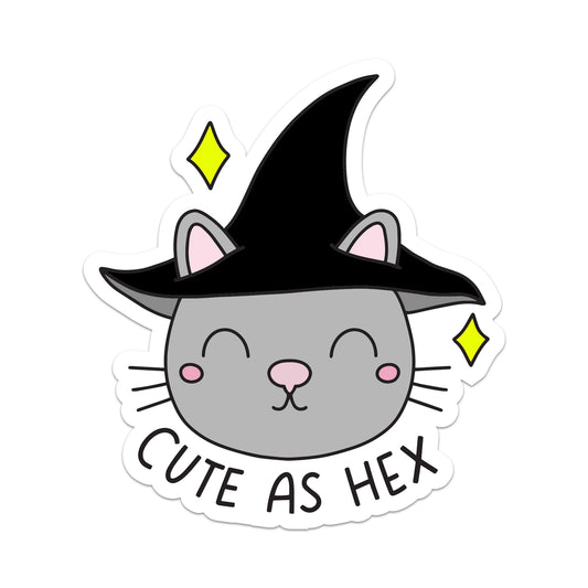 Cute As Hex Cat Witch