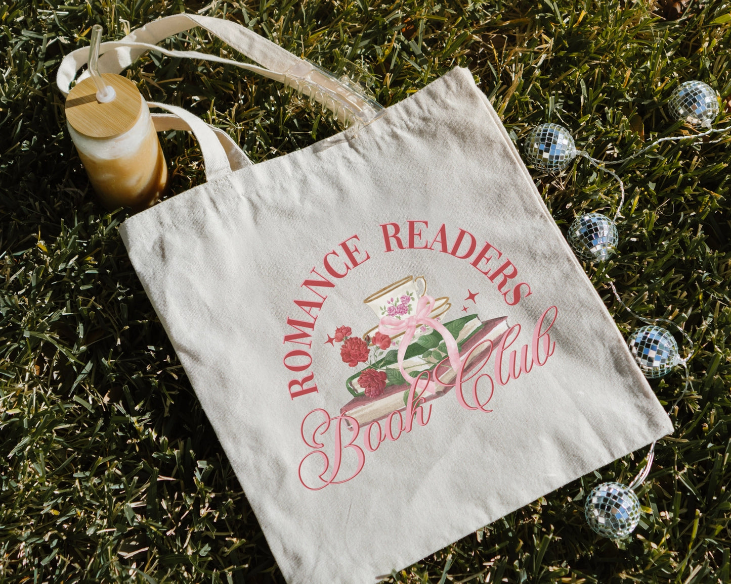 Canvas Bookish Tote Bag - Romance Readers Book Club