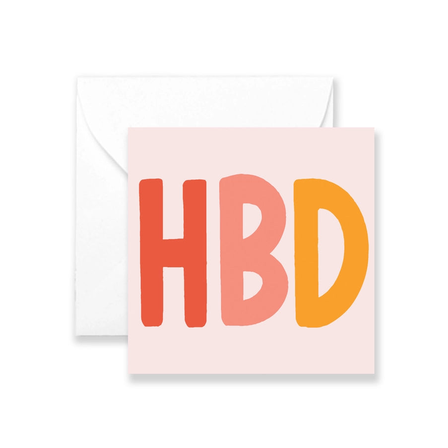 Happy Birthday- Izzy Mini Greeting Card