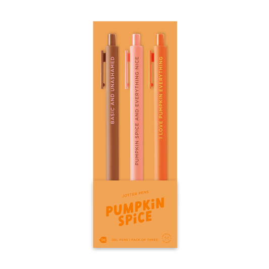 NEW! Seasonal Jotter Sets: Pumpkin Spice 3 Pack