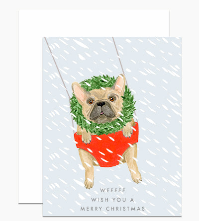 Weeeee Wish You a Merry Christmas Card
