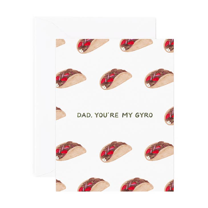 Dad You're My Gyro Father's Day Card