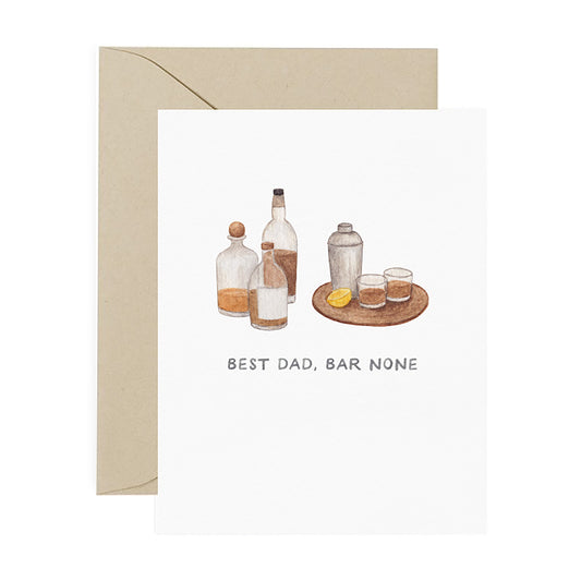 Best Dad Bar None Father's Day Card